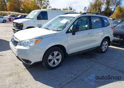2016 Subaru Forester 2.5I from USA, damaged, VIN JF2SJABC0GH556924